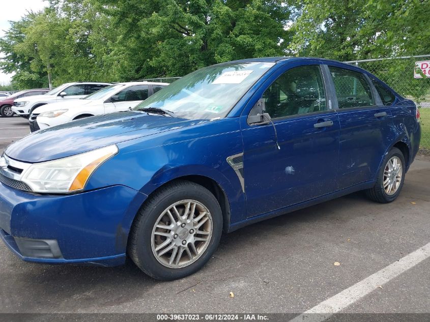 2008 Ford Focus Se/Ses VIN: 1FAHP35N38W249217 Lot: 39637023