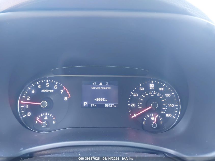 2022 Kia Soul Lx VIN: KNDJ23AU1N7833497 Lot: 39637025