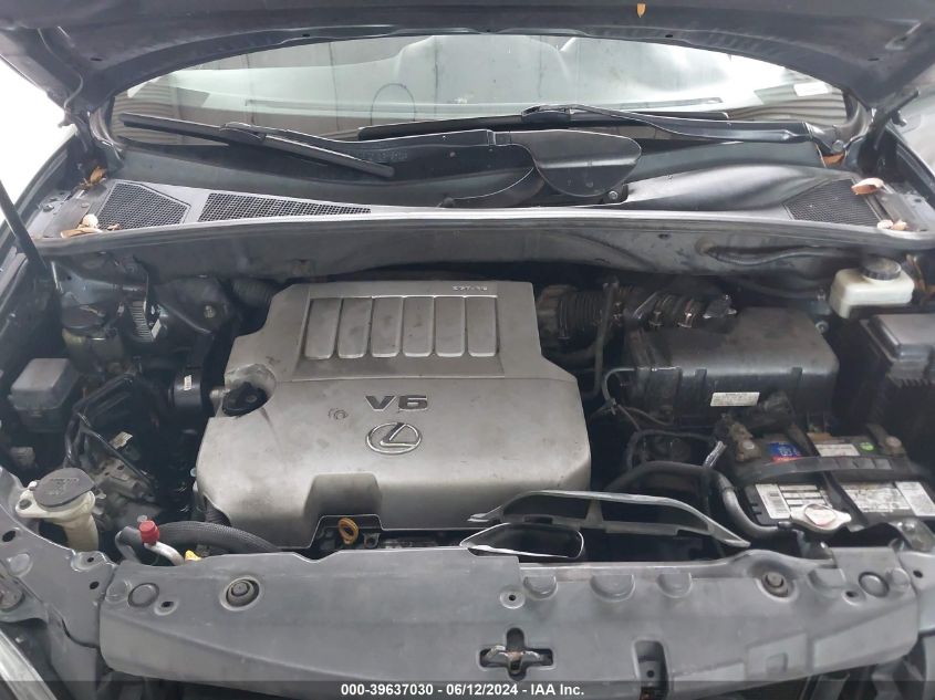 2008 Lexus Rx 350 VIN: 2T2GK31U38C039139 Lot: 39637030