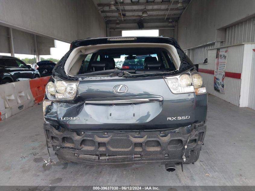 2008 Lexus Rx 350 VIN: 2T2GK31U38C039139 Lot: 39637030