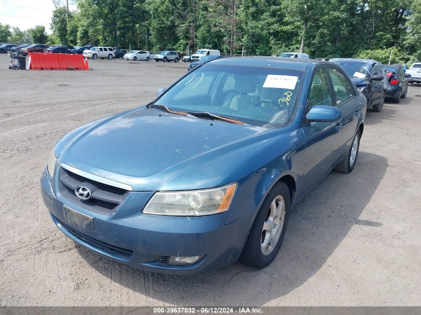 2006 Hyundai Sonata Gls V6/Lx V6 VIN: 5NPEU46FX6H071666 Lot: 39637032