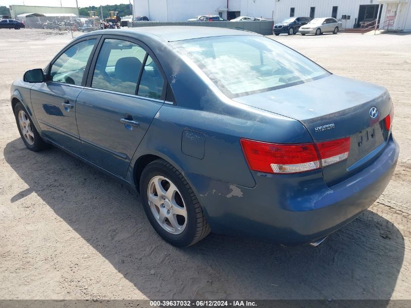 2006 Hyundai Sonata Gls V6/Lx V6 VIN: 5NPEU46FX6H071666 Lot: 39637032