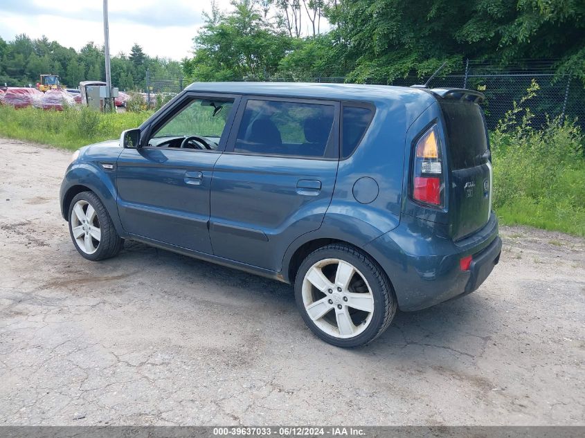 2010 Kia Soul + VIN: KNDJT2A28A7069891 Lot: 39637033