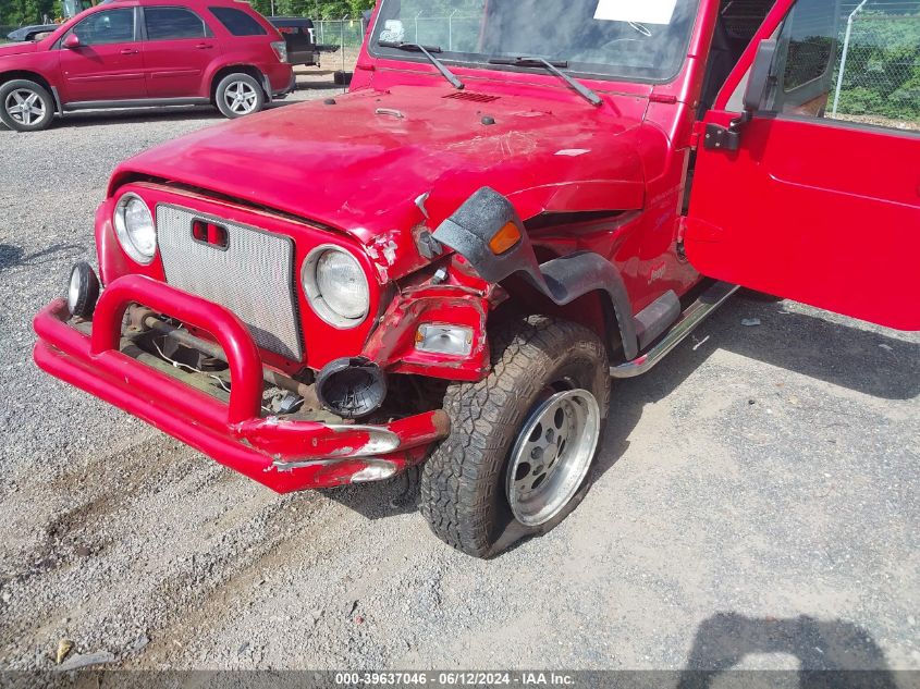1998 Jeep Wrangler Sport VIN: 1J4FY19S2WP718513 Lot: 39637046