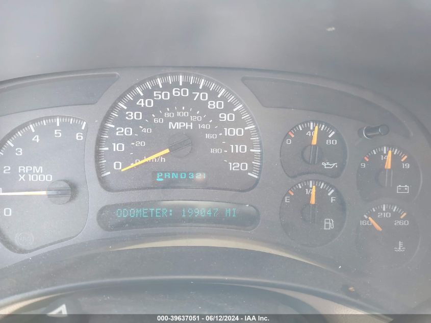 2003 Chevrolet Tahoe Lt VIN: 1GNEK13Z83R267488 Lot: 39637051