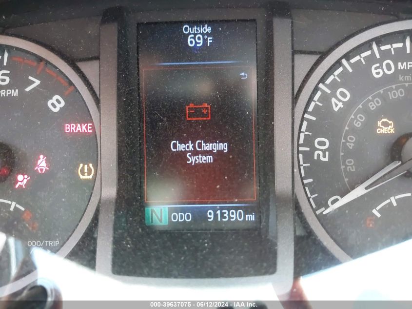 2019 Toyota Tacoma Trd Sport VIN: 3TMCZ5AN7KM250295 Lot: 39637075