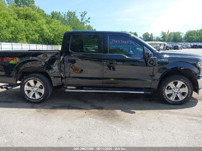 2018 Ford F-150 Xlt VIN: 1FTEW1E54JFD33329 Lot: 39637089