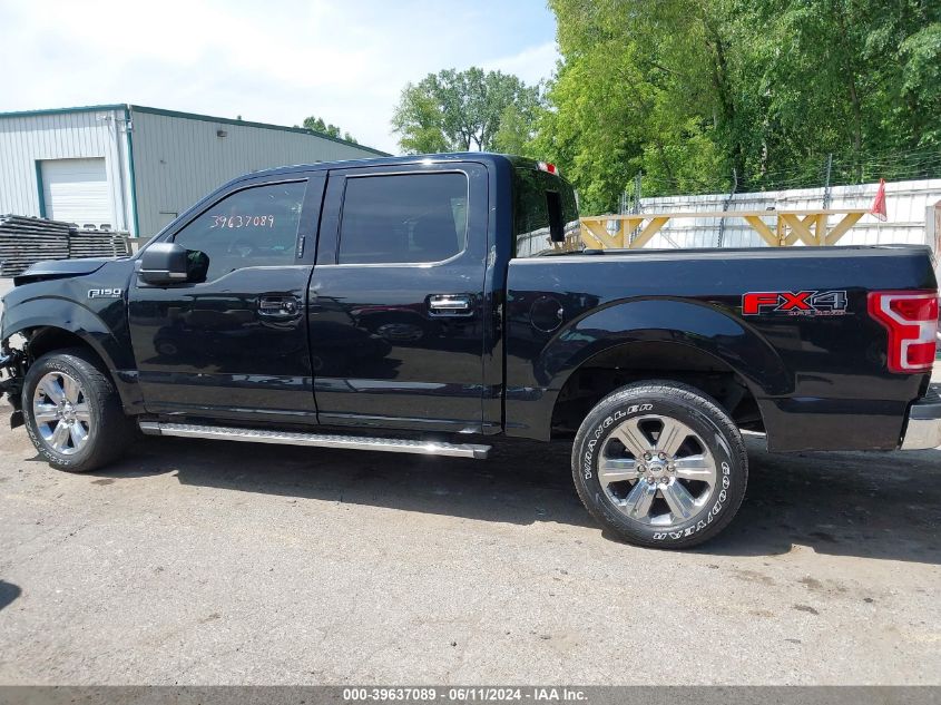 2018 Ford F-150 Xlt VIN: 1FTEW1E54JFD33329 Lot: 39637089