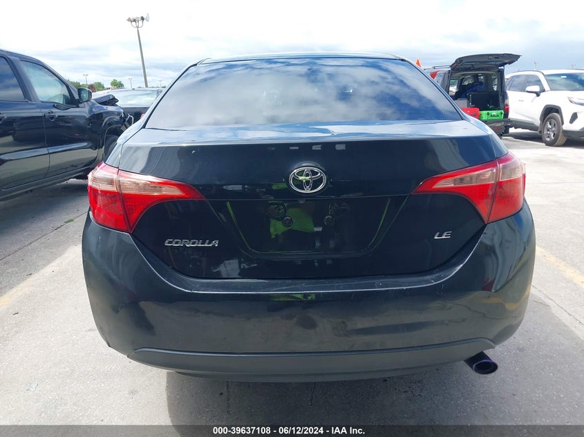 2017 Toyota Corolla Le VIN: 2T1BURHE7HC782624 Lot: 39637108