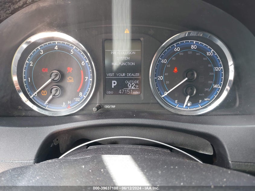 2017 Toyota Corolla Le VIN: 2T1BURHE7HC782624 Lot: 39637108