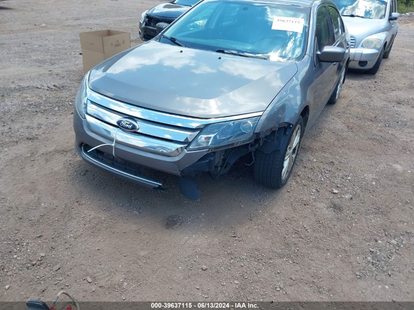 2012 Ford Fusion Se VIN: 3FAHP0HA8CR367590 Lot: 39637115
