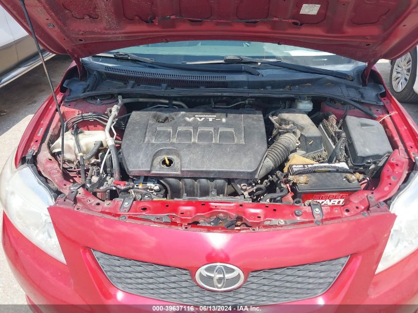 2009 Toyota Corolla Le VIN: 1NXBU40E69Z156559 Lot: 39637116