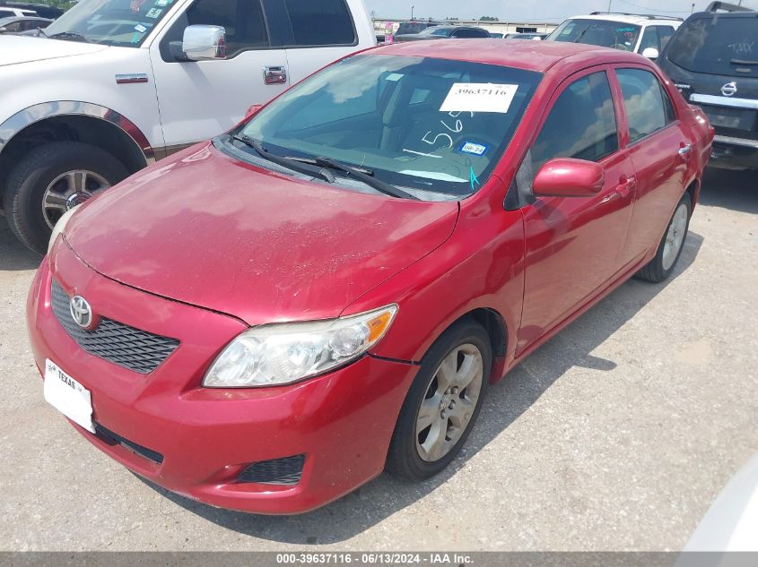 2009 Toyota Corolla Le VIN: 1NXBU40E69Z156559 Lot: 39637116