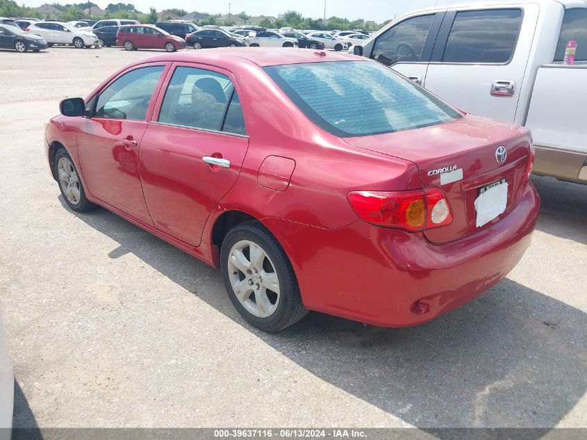 2009 Toyota Corolla Le VIN: 1NXBU40E69Z156559 Lot: 39637116