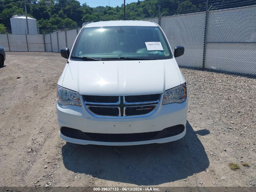 2019 Dodge Grand Caravan Se VIN: 2C4RDGBG0KR547633 Lot: 39637133