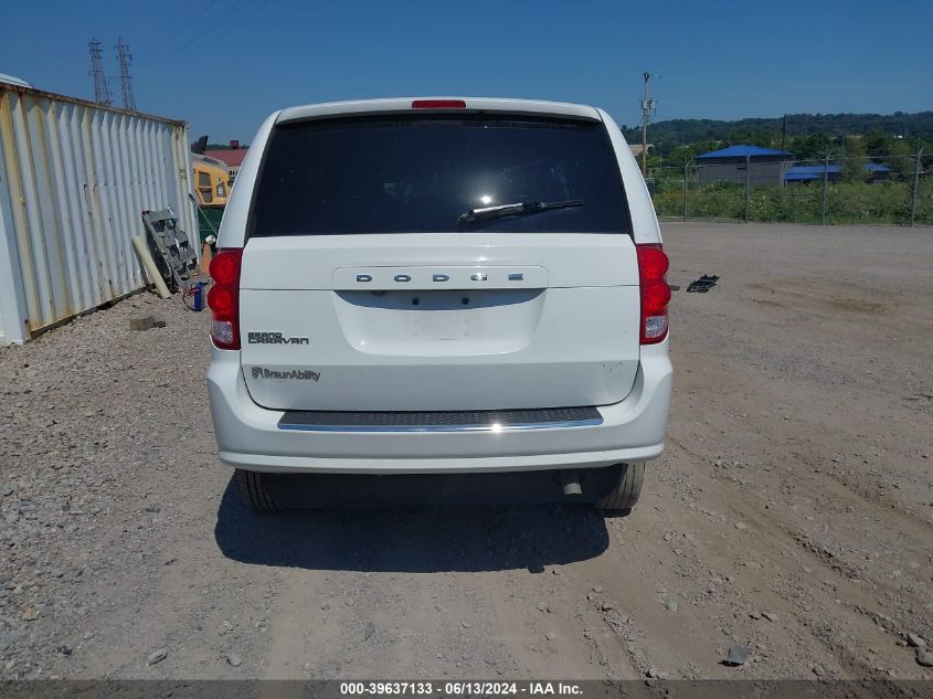 2019 Dodge Grand Caravan Se VIN: 2C4RDGBG0KR547633 Lot: 39637133