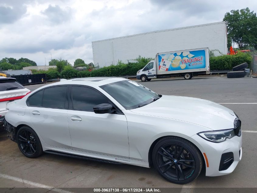 2021 BMW 330I VIN: 3MW5R1J08M8B52374 Lot: 39637138