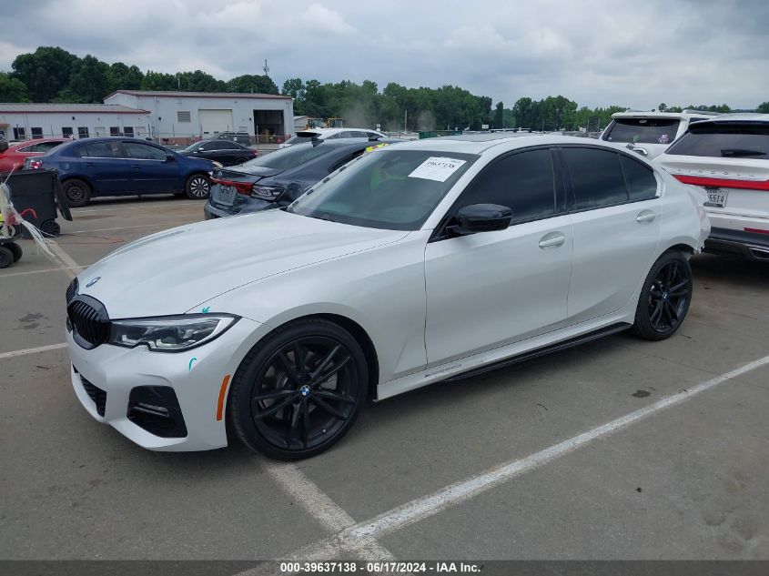 2021 BMW 330I VIN: 3MW5R1J08M8B52374 Lot: 39637138