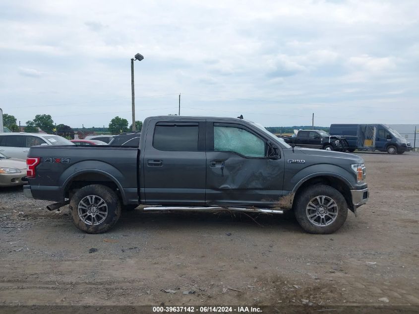 2019 Ford F-150 Lariat VIN: 1FTEW1E59KKD14283 Lot: 39637142