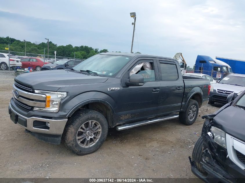 2019 Ford F-150 Lariat VIN: 1FTEW1E59KKD14283 Lot: 39637142