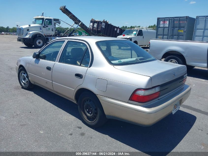 1997 Toyota Corolla Std VIN: 1NXBA02E6VZ657105 Lot: 39637144