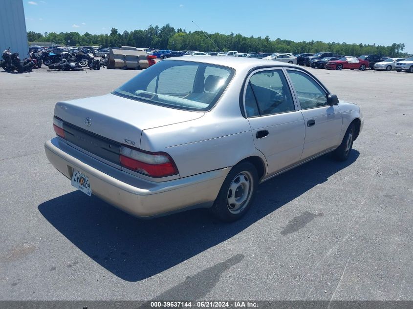 1997 Toyota Corolla Std VIN: 1NXBA02E6VZ657105 Lot: 39637144