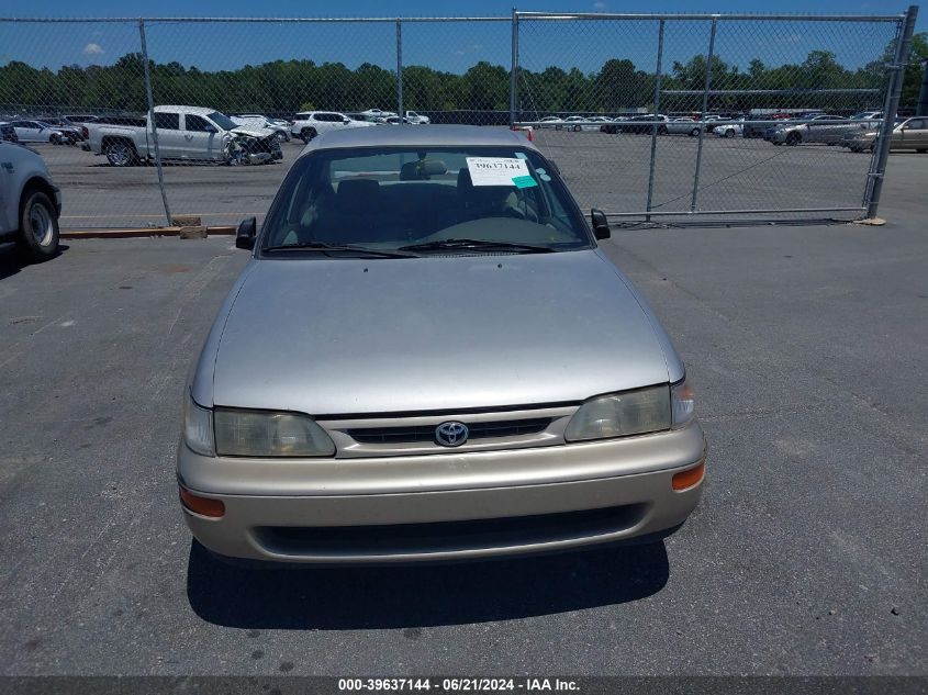 1997 Toyota Corolla Std VIN: 1NXBA02E6VZ657105 Lot: 39637144