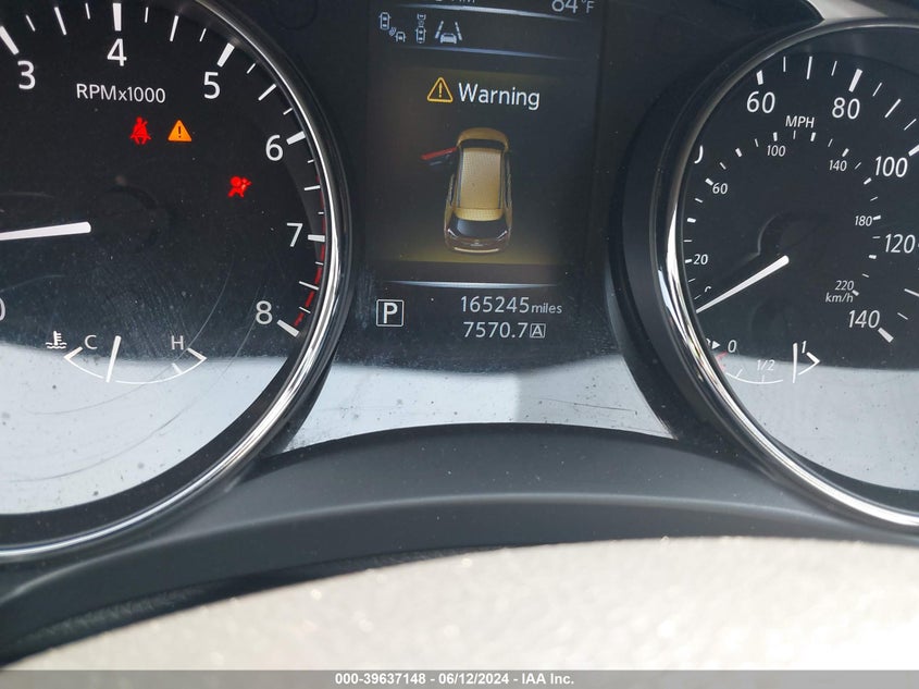 2014 NISSAN ROGUE S/SL/SV - 5N1AT2MT2EC779849