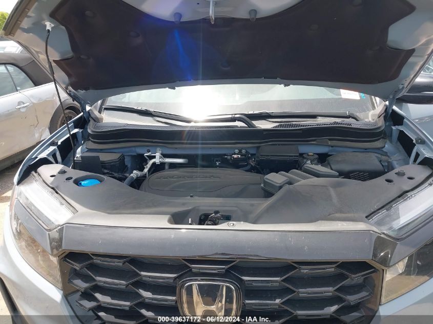 2023 Honda Passport Awd Elite VIN: 5FNYF8H04PB017111 Lot: 39637172