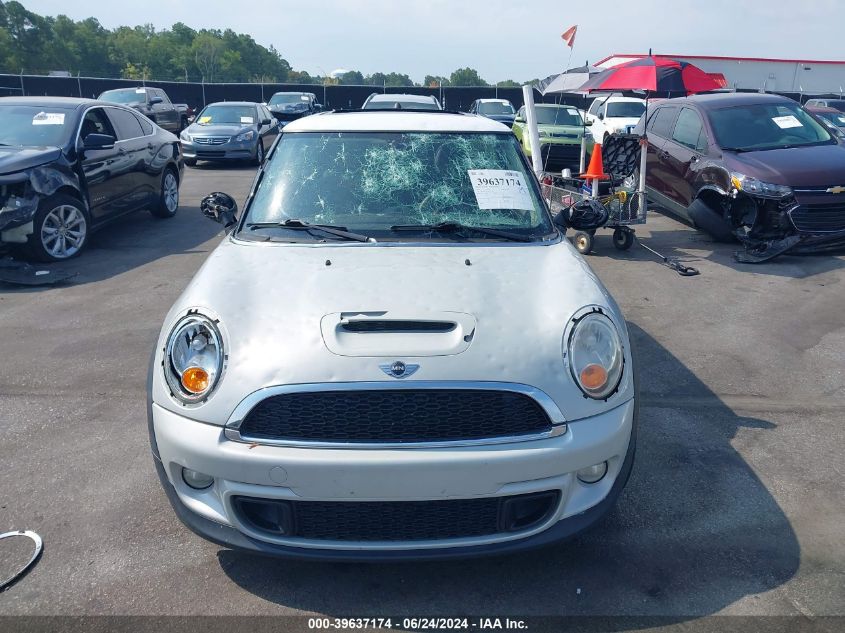 2012 Mini Cooper S VIN: WMWSV3C53CTY16476 Lot: 39637174