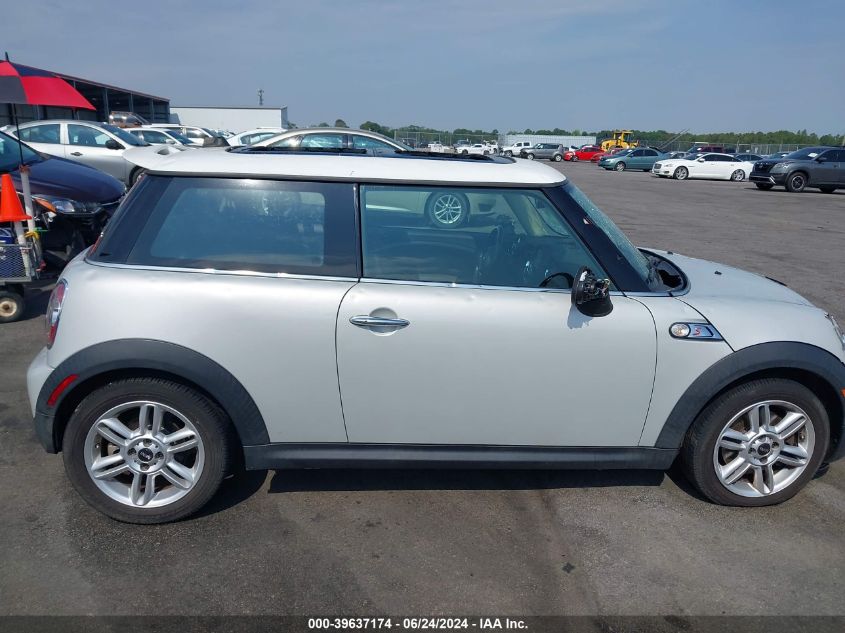 2012 Mini Cooper S VIN: WMWSV3C53CTY16476 Lot: 39637174