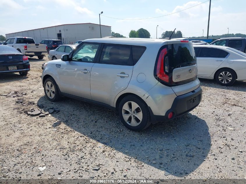 2016 Kia Soul VIN: KNDJN2A21G7843286 Lot: 39637176