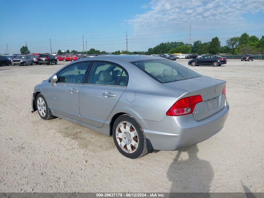 2006 Honda Civic Lx VIN: 1HGFA16596L109159 Lot: 39637178