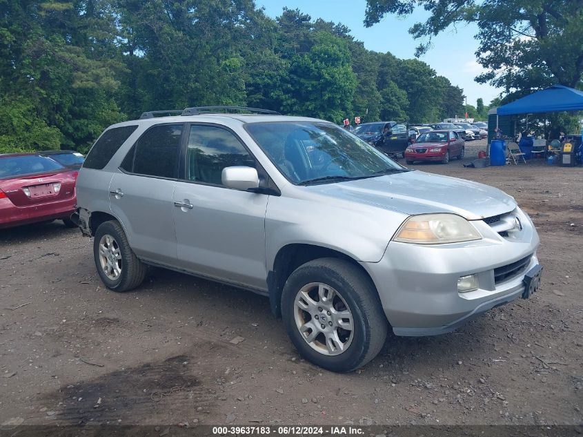 2006 Acura Mdx VIN: 2HNYD18896H524818 Lot: 39637183