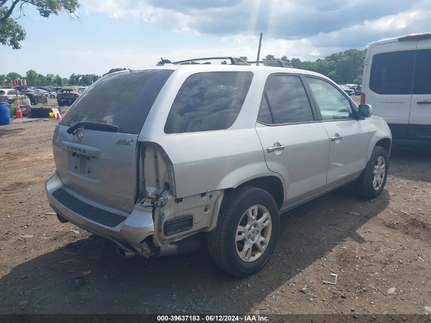 2006 Acura Mdx VIN: 2HNYD18896H524818 Lot: 39637183