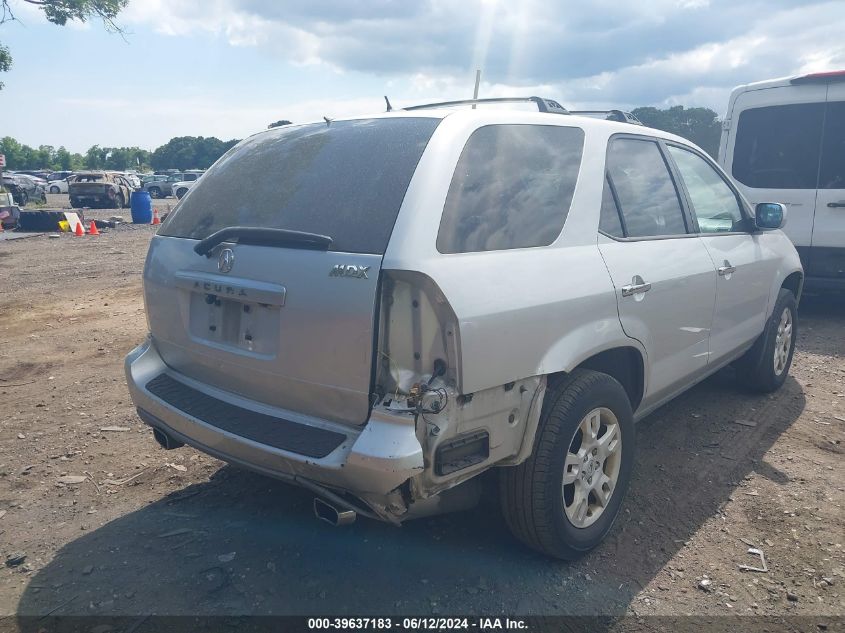 2006 Acura Mdx VIN: 2HNYD18896H524818 Lot: 39637183