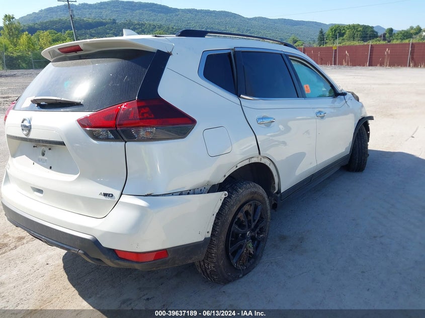 2018 Nissan Rogue Sv VIN: 5N1AT2MV2JC760780 Lot: 39637189