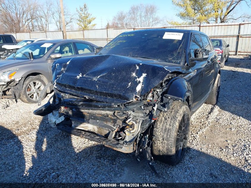 2013 Land Rover Range Rover Evoque Pure VIN: SALVV2BG2DH754823 Lot: 39637190