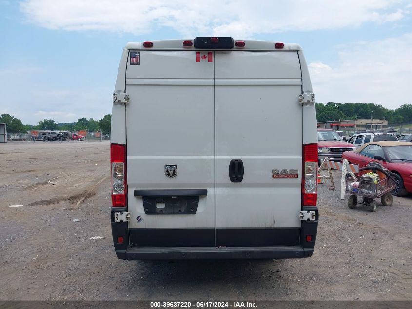 2020 Ram Promaster 3500 Cargo Van High Roof 159 Wb Ext VIN: 3C6URVJG9LE111004 Lot: 39637220