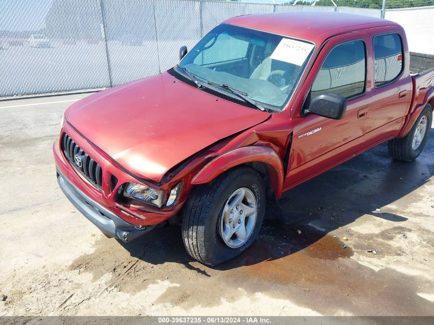2004 Toyota Tacoma Base V6 VIN: 5TEHN72N74Z333162 Lot: 39637235