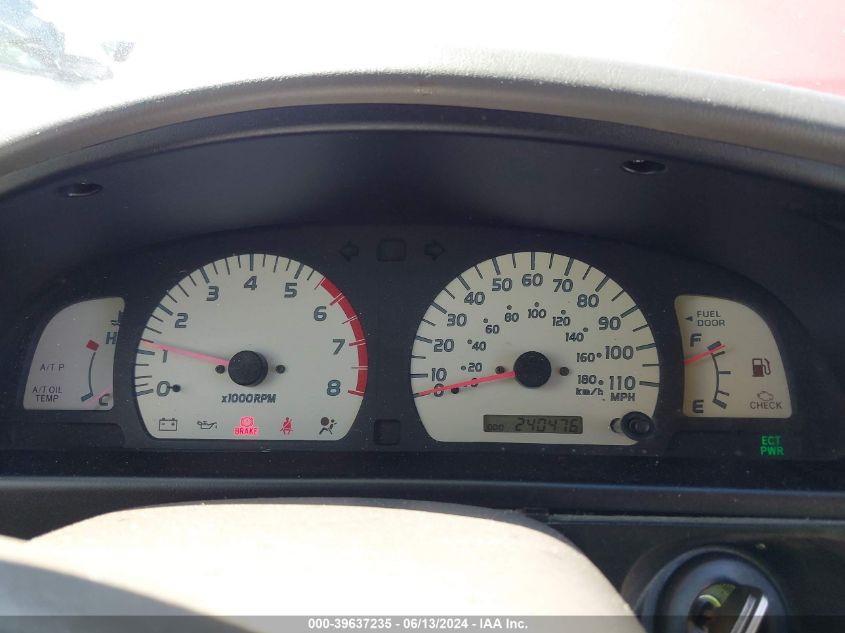 2004 Toyota Tacoma Base V6 VIN: 5TEHN72N74Z333162 Lot: 39637235