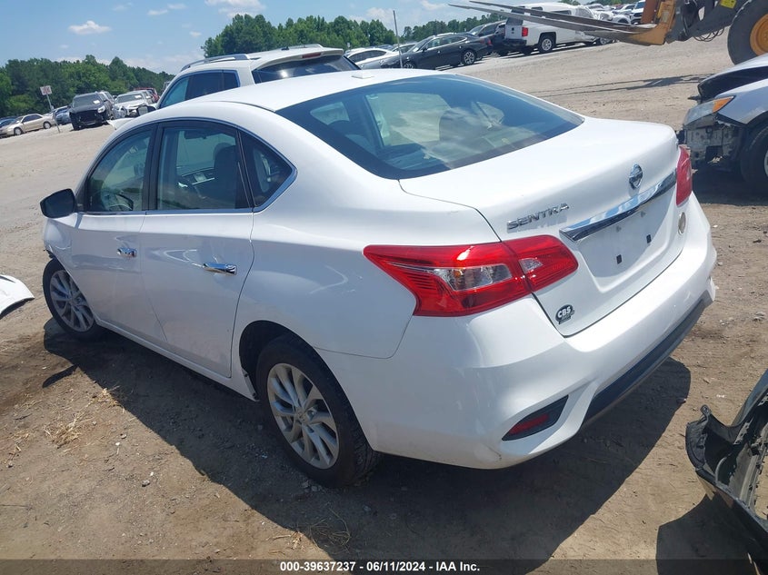 VIN 3N1AB7AP5KY377647 2019 NISSAN SENTRA SV