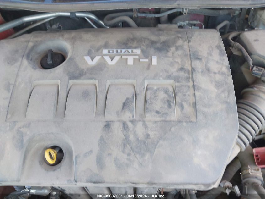 2010 Toyota Corolla Le VIN: 2T1BU4EE3AC527482 Lot: 39637251