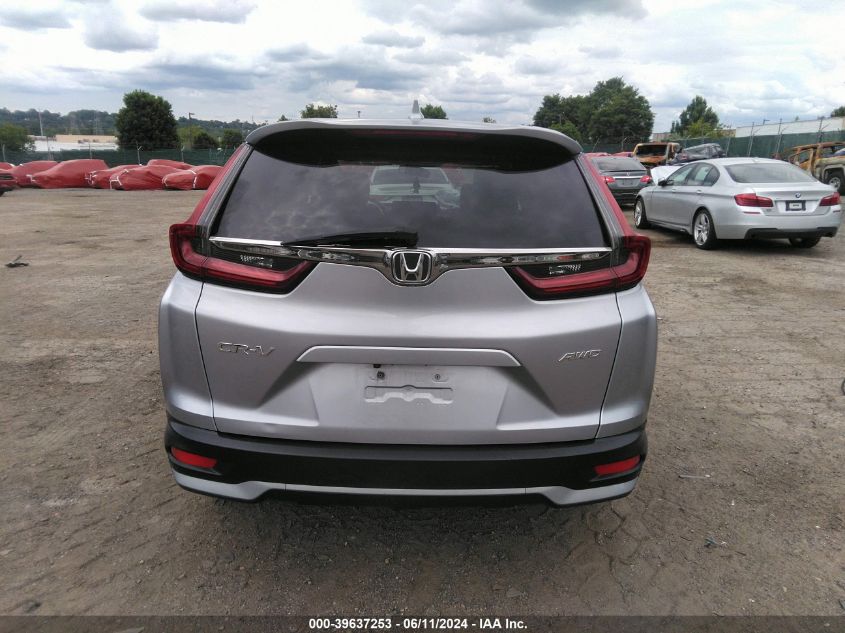 2021 Honda Cr-V Awd Ex VIN: 5J6RW2H56MA010544 Lot: 39637253