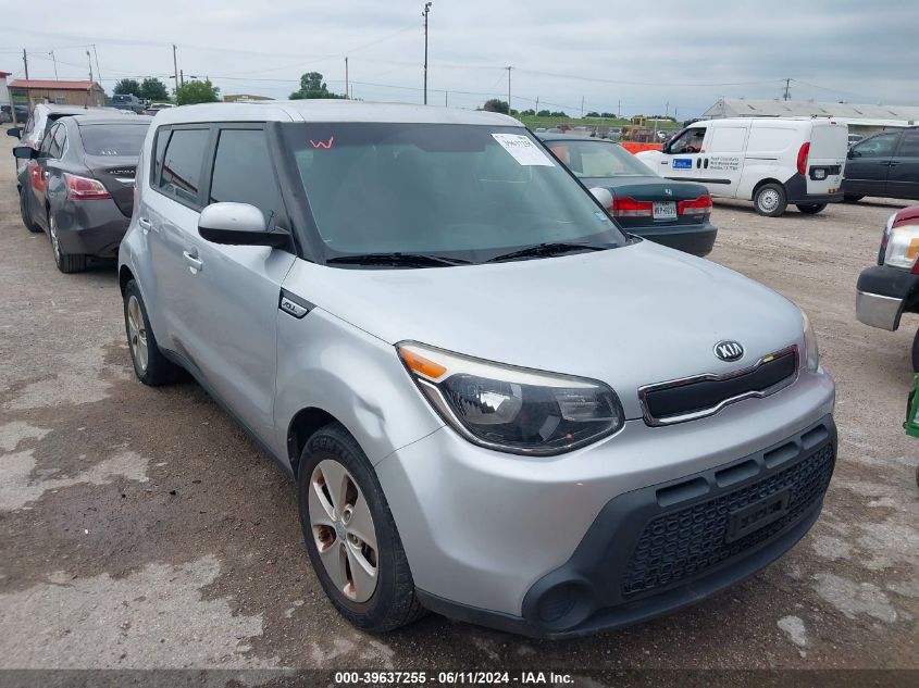 2015 Kia Soul VIN: KNDJN2A22F7799748 Lot: 39637255