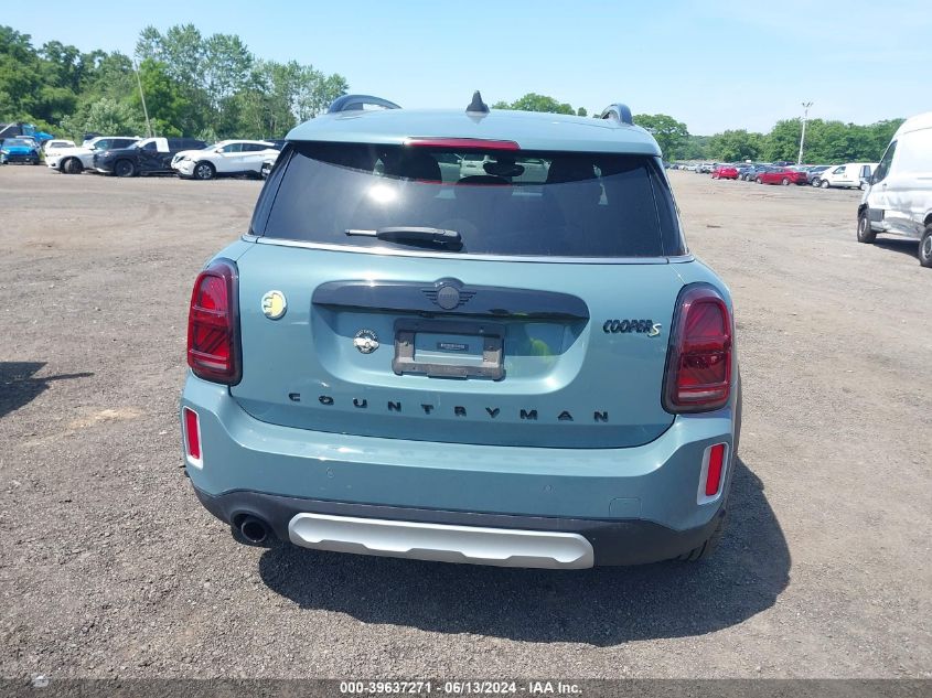 2022 Mini Se Countryman Cooper VIN: WMZ23BS07N3N36751 Lot: 39637271