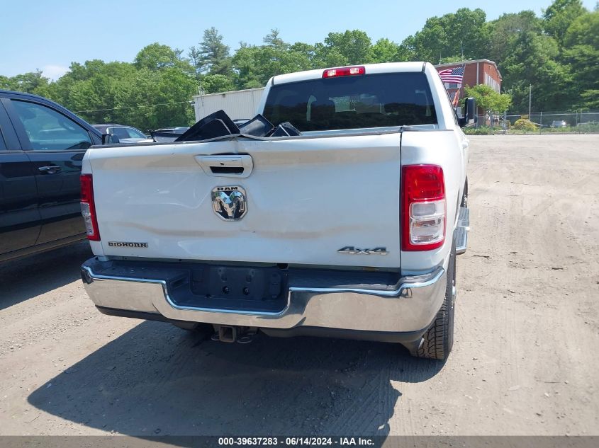 2021 Ram 2500 Big Horn 4X4 6'4 Box VIN: 3C6UR5DJ6MG627821 Lot: 39637283