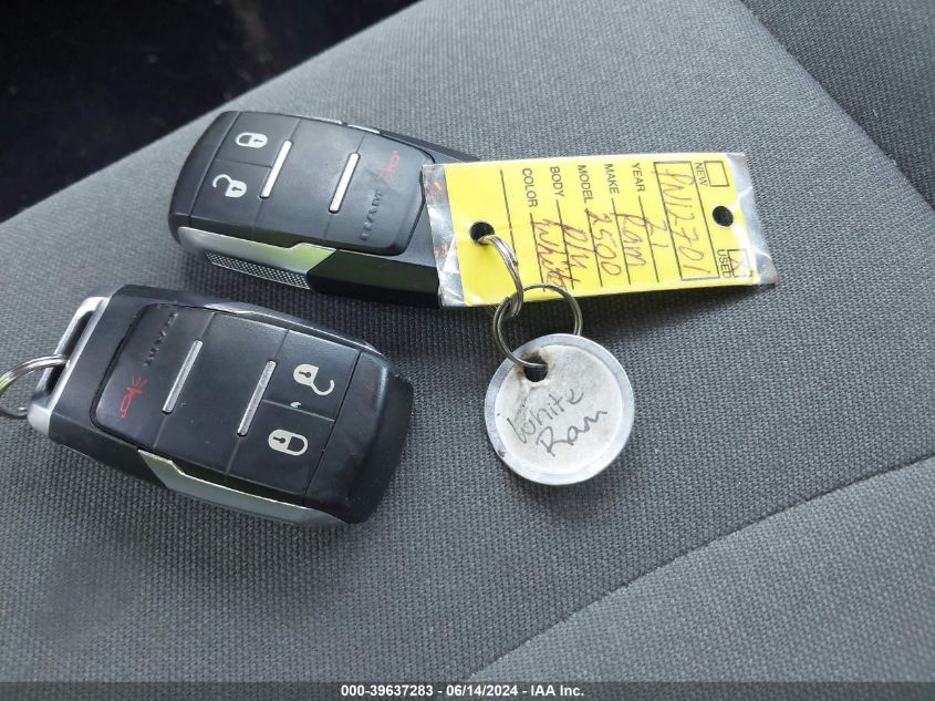 2021 Ram 2500 Big Horn 4X4 6'4 Box VIN: 3C6UR5DJ6MG627821 Lot: 39637283