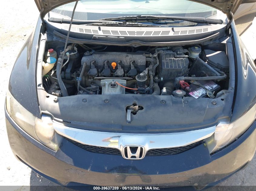 2010 Honda Civic Lx VIN: 19XFA1F52AE068406 Lot: 39637289