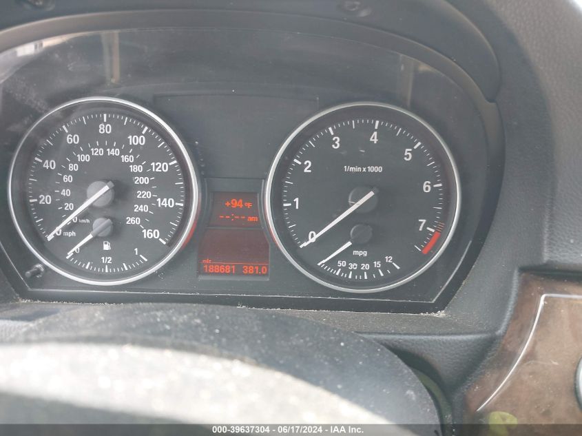 2009 BMW 328I VIN: WBAPH775X9NM45649 Lot: 39637304